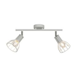 Megan Lampa Sufitowa 2xE14 Max.40W Biały