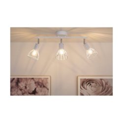 Megan Lampa Sufitowa 3xE14 Max.40W Biały