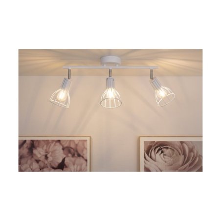 Megan Lampa Sufitowa 3xE14 Max.40W Biały