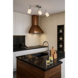 Kira Listwa Sufitowa 3xE14 40W Satyna/Biały