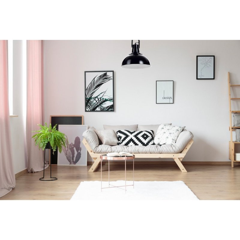 Lofti Zwis 1xE27 60W Czarny/Biały