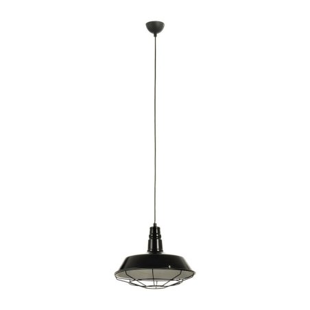 Lofti Lampa Wisząca 1xE27 Max.60W Czarny/Czarny/Czarny-Biały