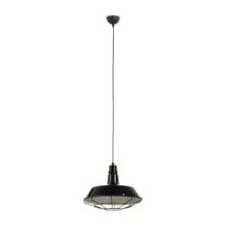 Lofti Lampa Wisząca 1xE27 Max.60W Czarny/Czarny/Czarny-Biały