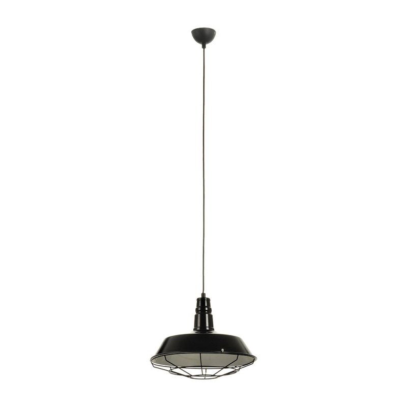 Lofti Lampa Wisząca 1xE27 Max.60W Czarny/Czarny/Czarny-Biały