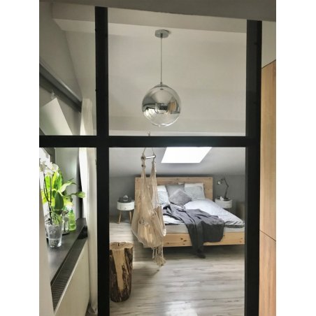 Gino Lampa Wisząca 1xE27 60W Chrom