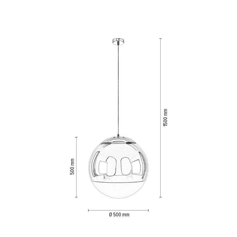 Gino Zwis 1xE27 60W Chrom