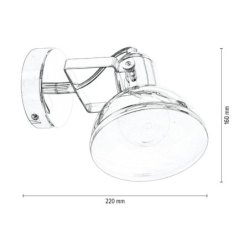 Edit Kinkiet 1xE27 60W Chrom