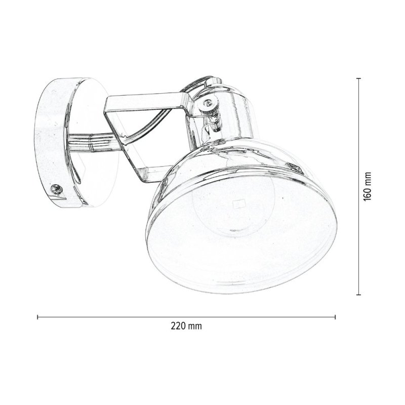 Edit Kinkiet 1xE27 60W Chrom