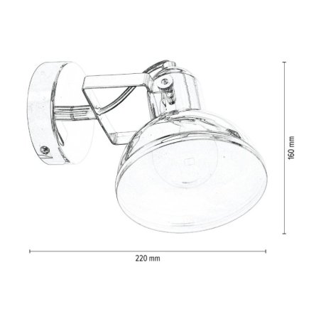 Edit Kinkiet 1xE27 60W Chrom