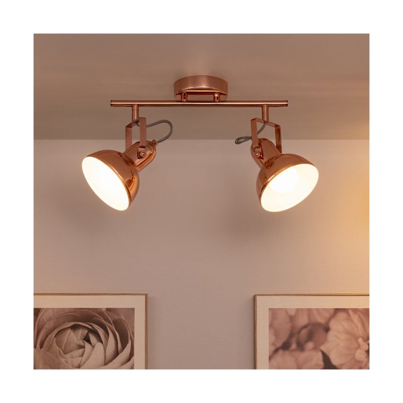 Edit Lampa Sufitowa 2xE27 Max.60W Miedź