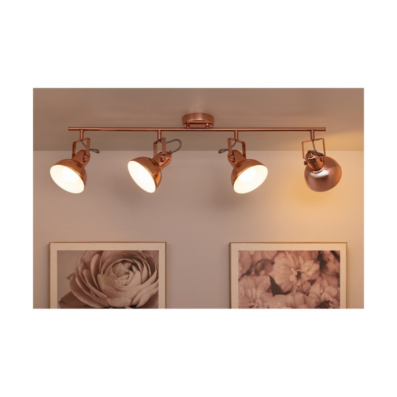 Edit Lampa Sufitowa 4xE27 Max.60W Miedź