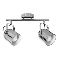 Inga Lampa Sufitowa 2xE27 Max.60W Chrom