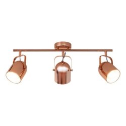 Inga Lampa Sufitowa 3xE27 60W  Miedź