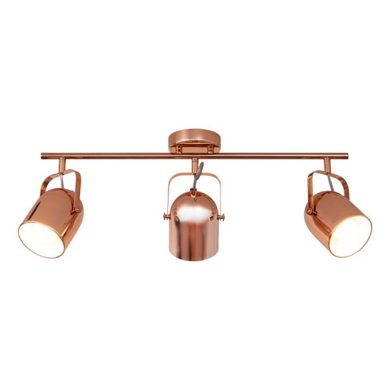 Inga Lampa Sufitowa 3xE27 60W  Miedź
