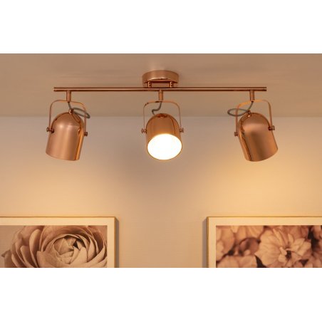 Inga Lampa Sufitowa 3xE27 60W  Miedź