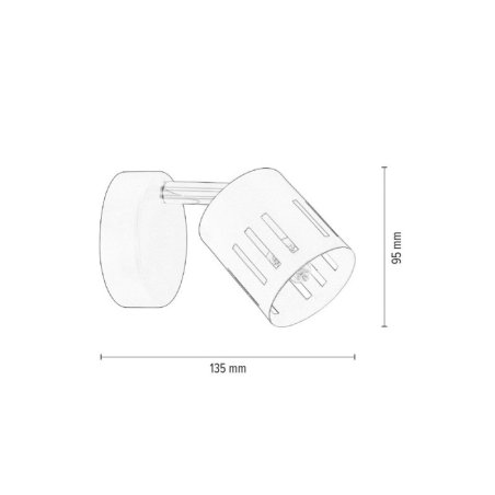 Ulrika Kinkiet Incl.1xG9 28W Chrom/Biały