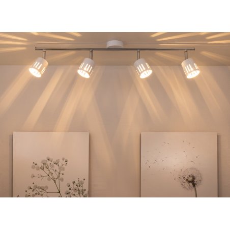 Ulrika Lampa Sufitowa 4xG9 28W Chrom/Biały