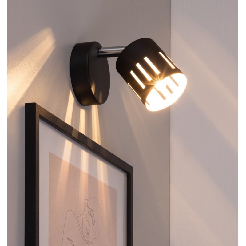 Ulrika Kinkiet Incl. 1xG9 Max.28W Chrom/Czarny