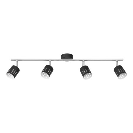 Ulrkia Lampa Sufitowa 4xG9 28W Chrom/Czarny
