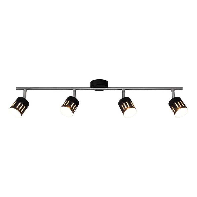 Ulrkia Lampa Sufitowa 4xG9 28W Chrom/Czarny
