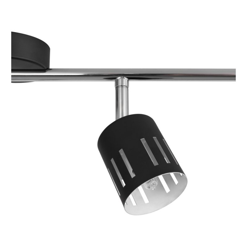 Ulrkia Lampa Sufitowa 4xG9 28W Chrom/Czarny