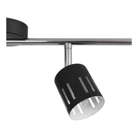 Ulrkia Lampa Sufitowa 4xG9 28W Chrom/Czarny