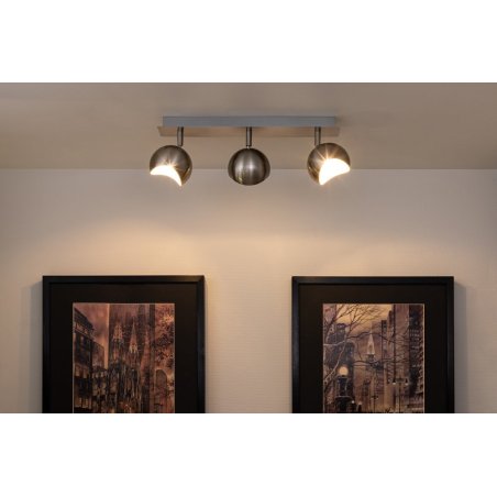 Kumi Lampa Sufitowa 3xG9 28W Satyna/Biały