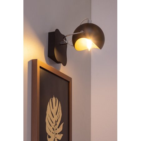 Kana Kinkiet 1xG9 28W Czarny/Złoty