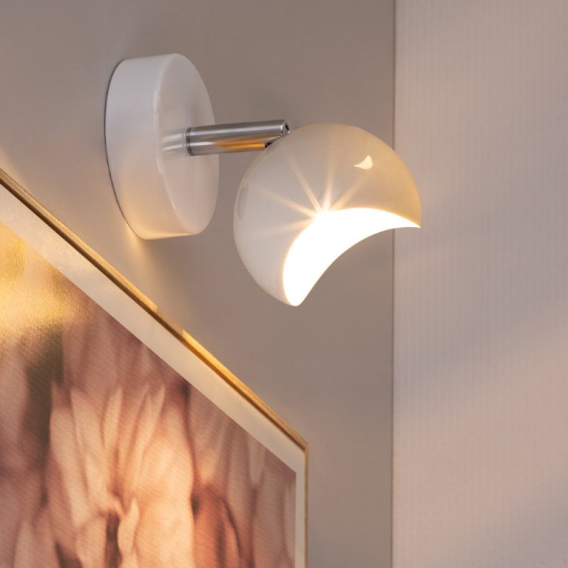 Kita Kinkiet 1xG9 28W Chrom/Biały