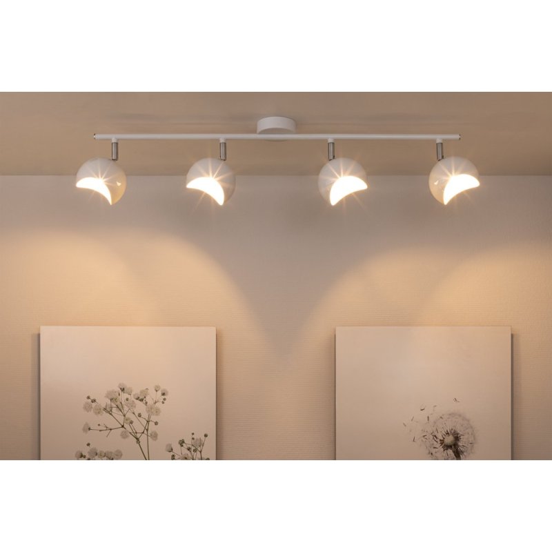 Kita Lampa Sufitowa 4xG9 28W Chrom/Biały