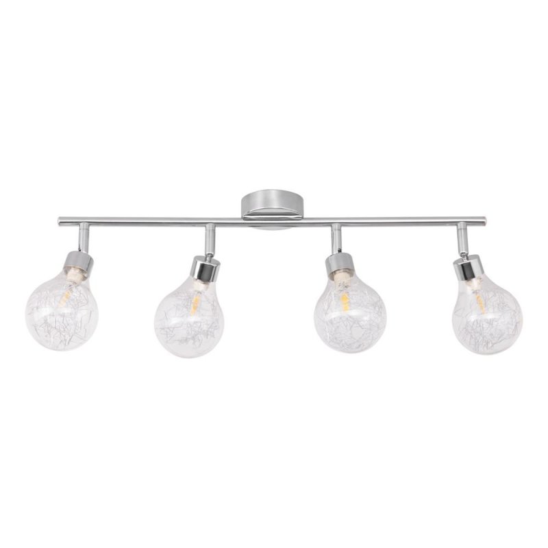 Bulbs Lampa Sufitowa 4xG9 Max.28W Chrom/Transparentny