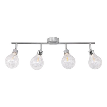 Bulbs Lampa Sufitowa 4xG9 Max.28W Chrom/Transparentny