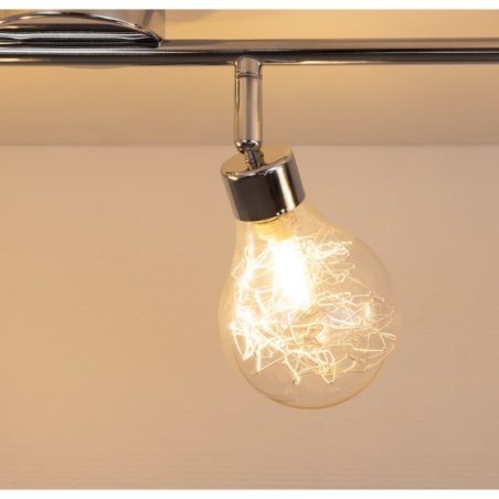 Bulbs Lampa Sufitowa 4xG9 Max.28W Chrom/Transparentny