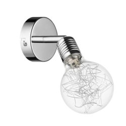 Bulbs Kinkiet Incl. 1xG9 Max.28W Chrom/Transparentny