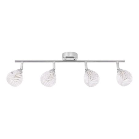 Wave Listwa Sufitowa incl. 4xG9 28W Chrom/Transparentny