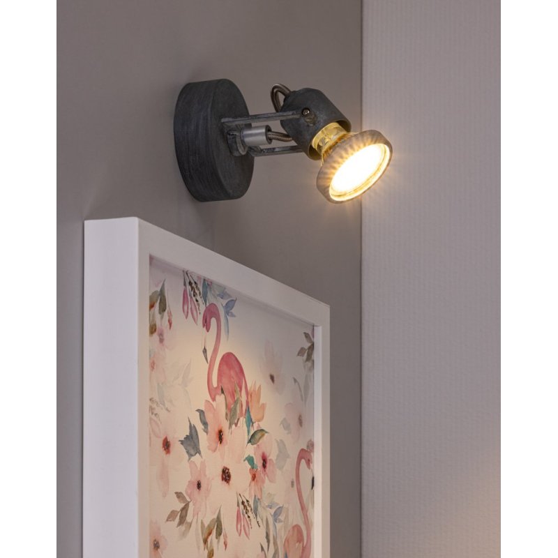 Concreto Kinkiet 1xGU10 50W Beton