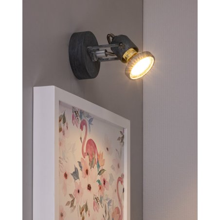 Concreto Kinkiet 1xGU10 50W Beton