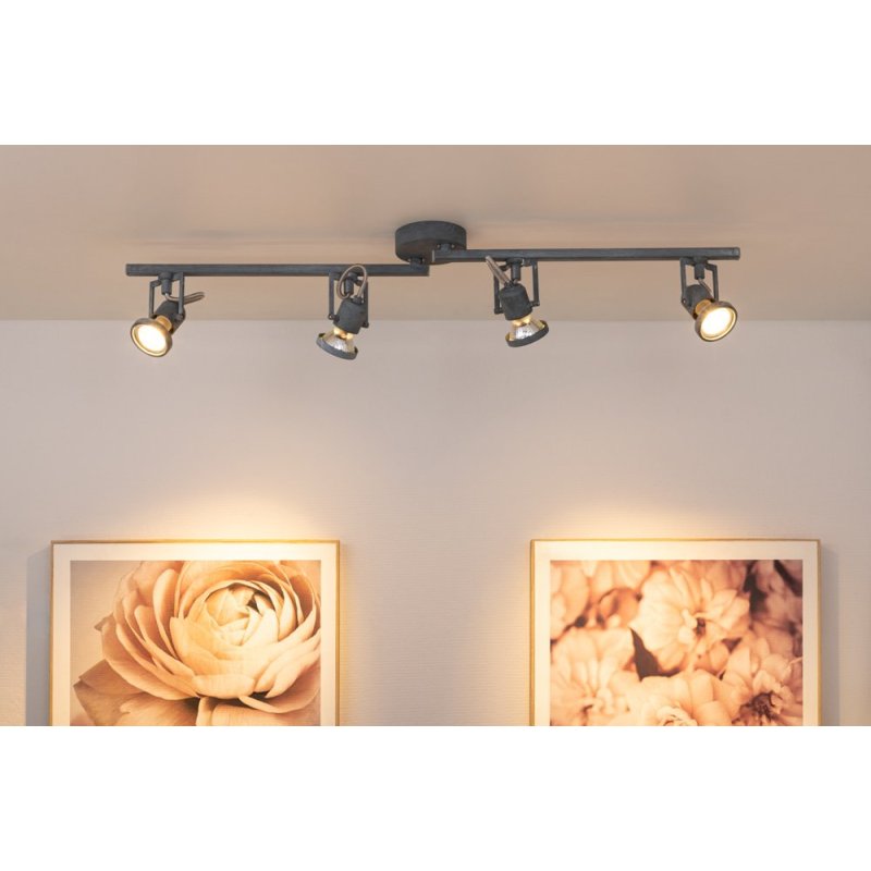 Concreto Lampa Sufitowa 4xGU10 50W Beton