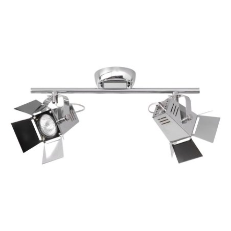 Photo Listwa Sufitowa incl. 2xGU10 LED 5W Chrom