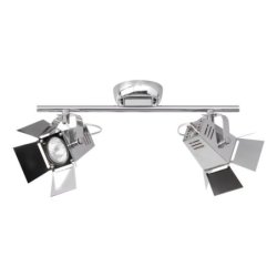 Photo Listwa Sufitowa incl. 2xGU10 LED 5W Chrom