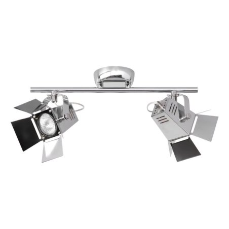 Photo Listwa Sufitowa incl. 2xGU10 LED 5W Chrom