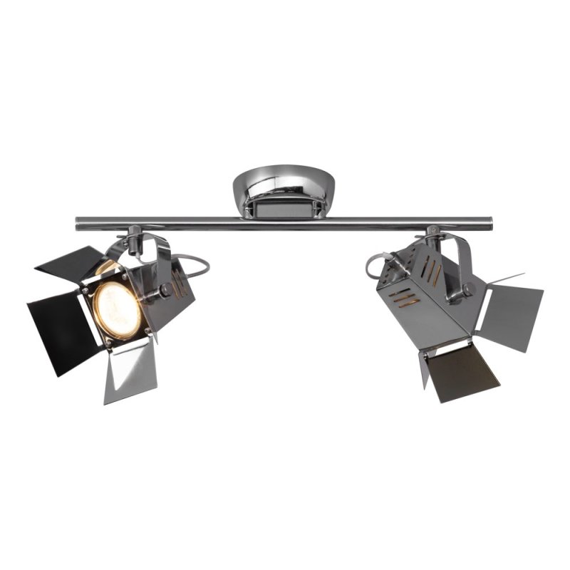 Photo Listwa Sufitowa incl. 2xGU10 LED 5W Chrom