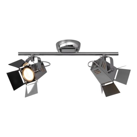 Photo Listwa Sufitowa incl. 2xGU10 LED 5W Chrom