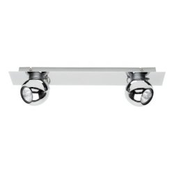 Sergio Listwa 2xGU10 Led 5W Chrom