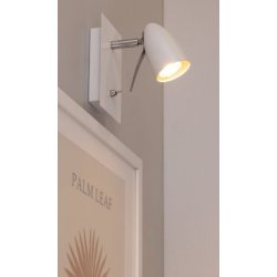 Ian Kinkiet 1xGU10 Max.35W Biały/Chrom