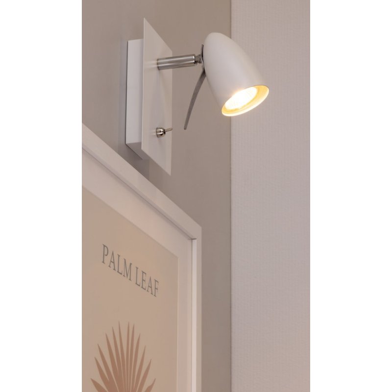 Ian Kinkiet 1xGU10 Max.35W Biały/Chrom