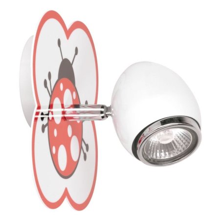 Fly Kinkiet 1xGU10 50W Biały/Chrom