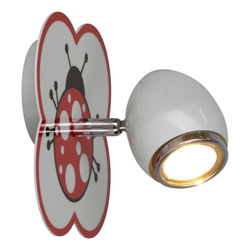 Fly Kinkiet 1xGU10 50W Biały/Chrom