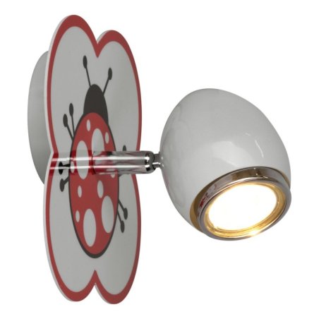 Fly Kinkiet 1xGU10 50W Biały/Chrom