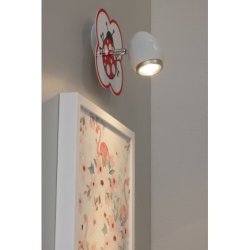 Fly Kinkiet 1xGU10 50W Biały/Chrom